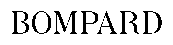Logo officiel Bompard